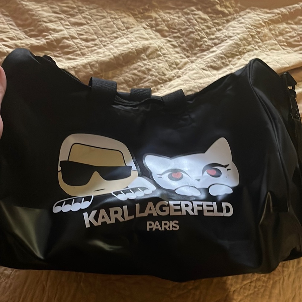 Karl Lagerfeld bag. Used only once. Perfect for small trips.